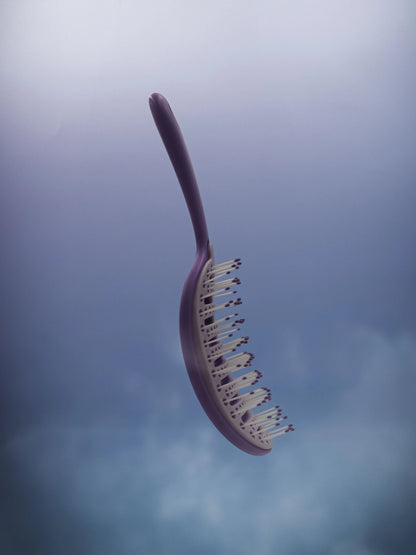 Self-Cleaning Hairbrush