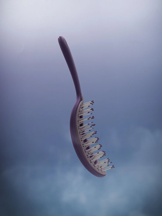 Self-Cleaning Hairbrush